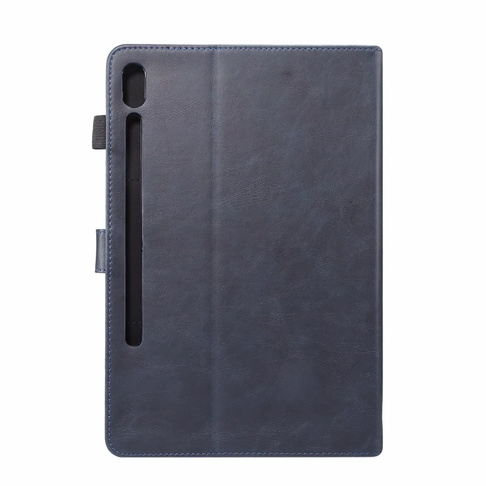 Кожаный чехол для samsung Galaxy Tab S6 10,5 SM-T860 SM-T865 T860 T865, мягкий умный чехол для samsung Tab S6 10,5+ пленка+ ручка