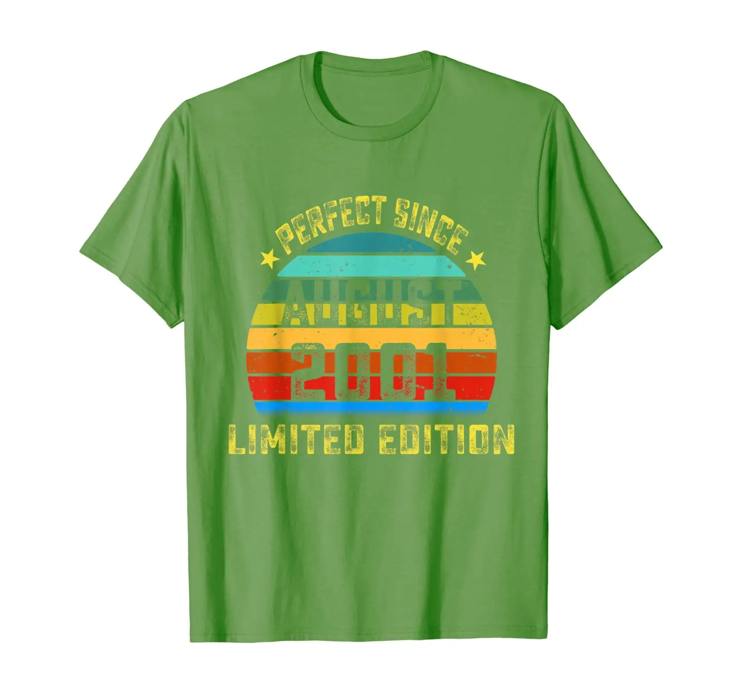 

Perfect Since August 2001 Birthday Gift For 18 Yrs Old DM5 T-Shirt