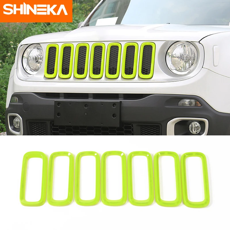 SHINEKA Автомобильная наклейка для Jeep Renegade 2016 2017 светильник-зеленая 2018 | Автомобили и