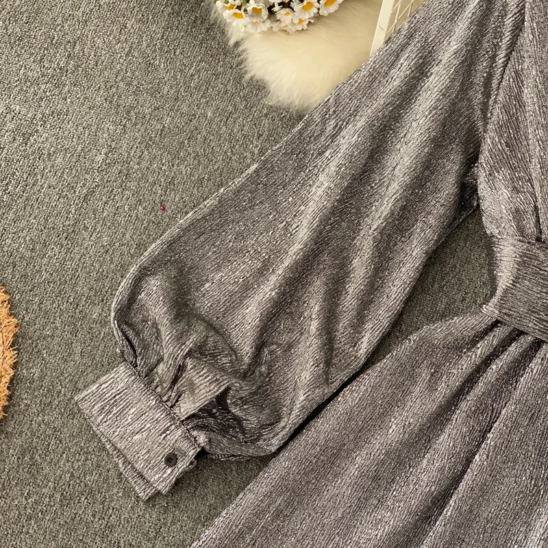 Облегающее женское бархатное платье модное осенне зимнее повседневное