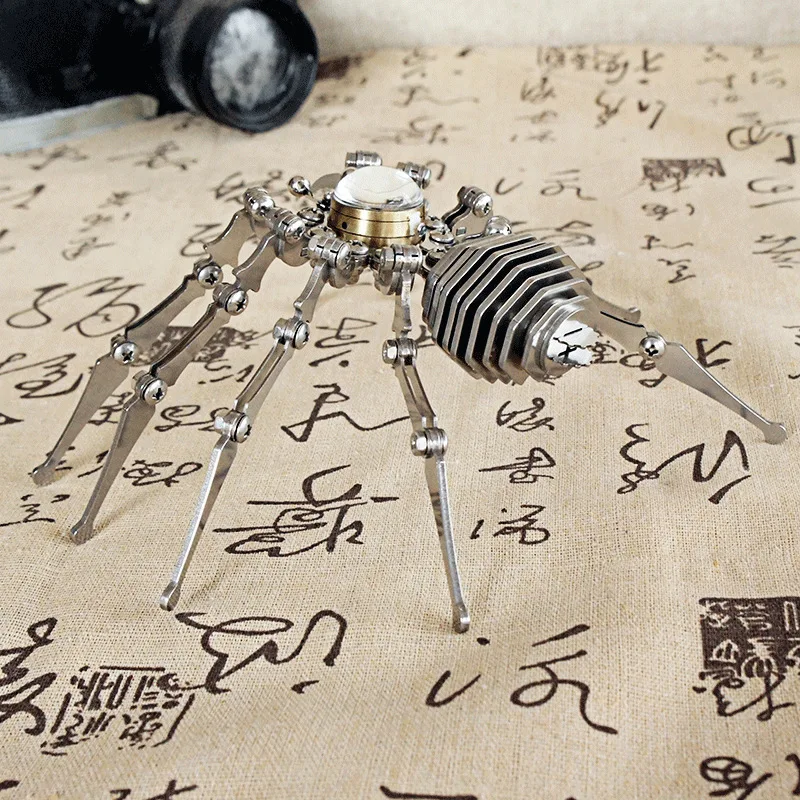 Креативные Часы-пауки SMG в стиле панк декоративные настольные украшения из аниме