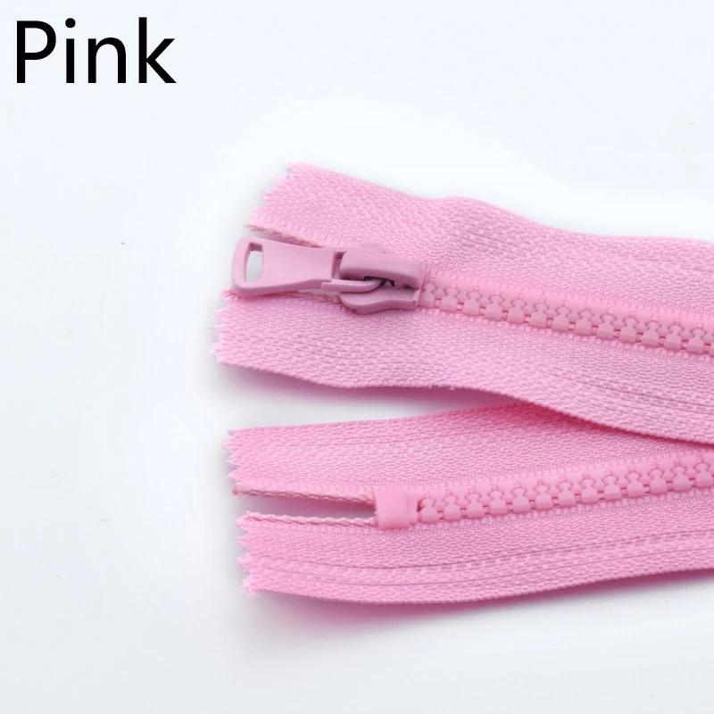 Pink Meetee 5 шт. 15/20/25 см 5# разъемная застежка-молния смолаы неразъёмная застёжка-Костюмы карман на молнии Подушка DIY кошелек одежда швейной фурнитуры ZA007 - Цвет: Pink