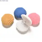 Бархатная шкатулка для ювелирных изделий, коробка для обручальных колец, серег, ожерелий, браслетов, подарочная коробка