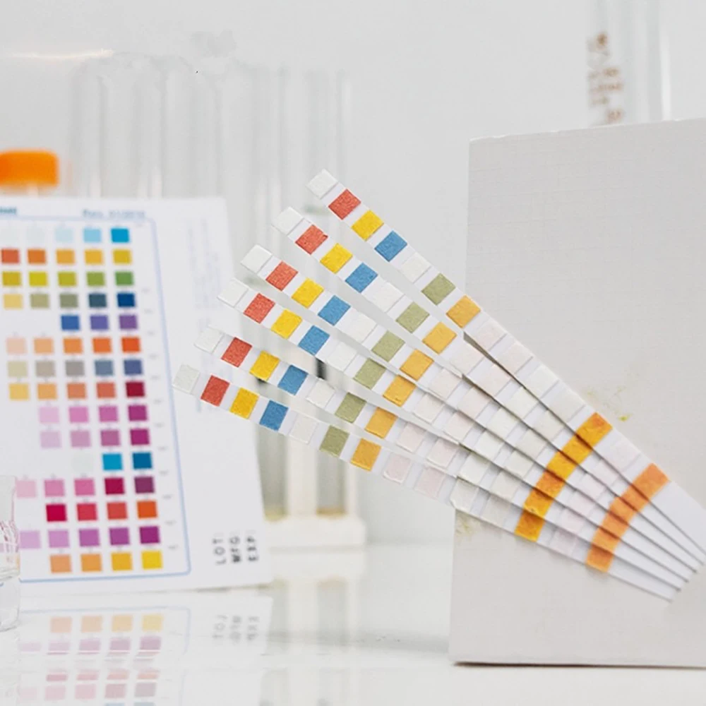 

50pcs Water Quality Test Papers PH Level Total Alkalinity Testing For Aquarium Fish Tank Analyzing Test Strip 14 In 1