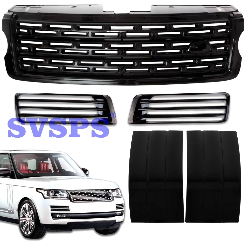Тюнинг Запчасти для Land Rover Range Rover Vogue L405 автомобиль 2013- год автобиография дизайн Центральная решетка радиатора воздуховоды черный