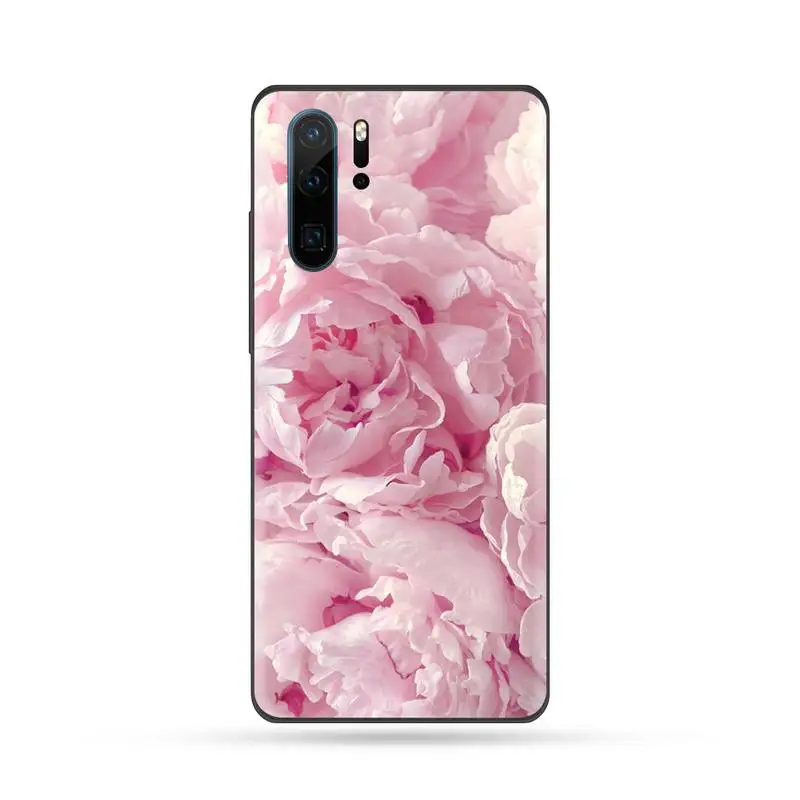 

Colorful Flower Rose Peony Phone Case For Huawei Mate 9 10 20 Pro lite 20x nova 3e P10 plus P20 Pro Honor10 lite