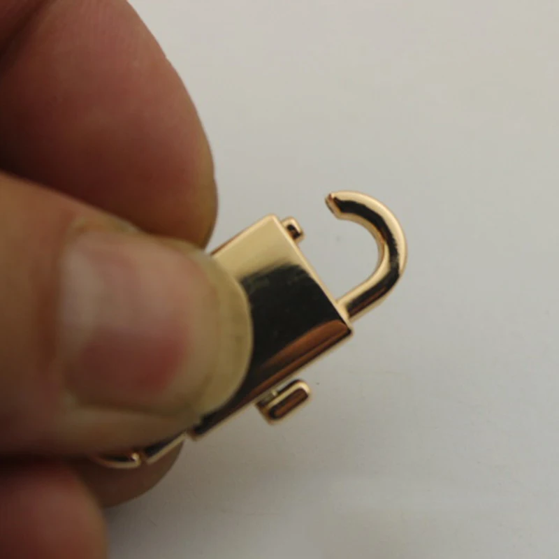 

1pcs Metal Double End Adjustment Buckle Spring Hook for Leather Craft Bag Chain Strap Belt Handle Shoulder Garments Accessories