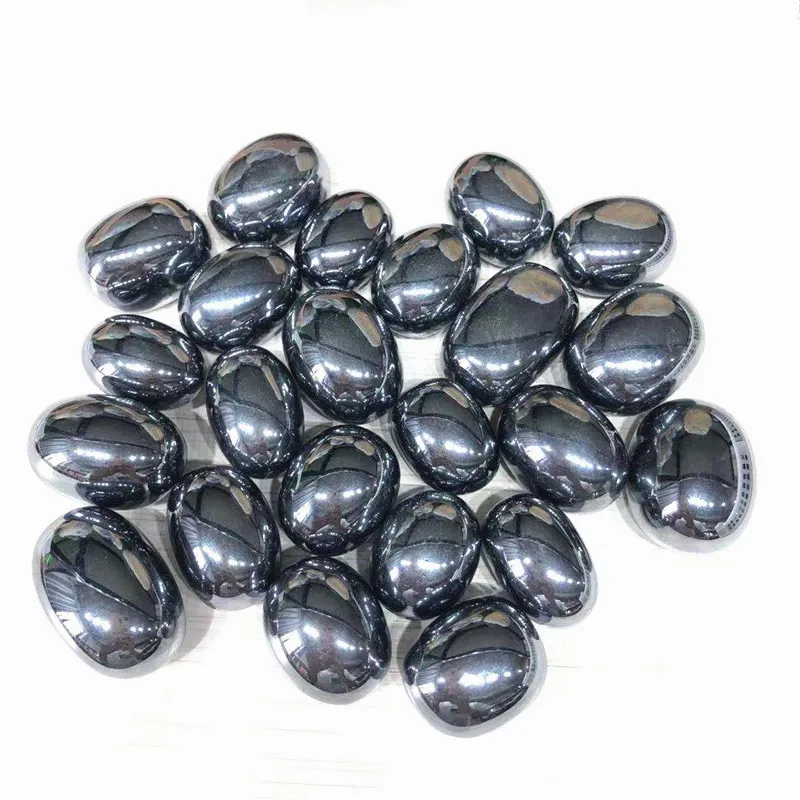 

Terahertz Tumbled Stone Natural Crystals Healing Gemstones For Sale