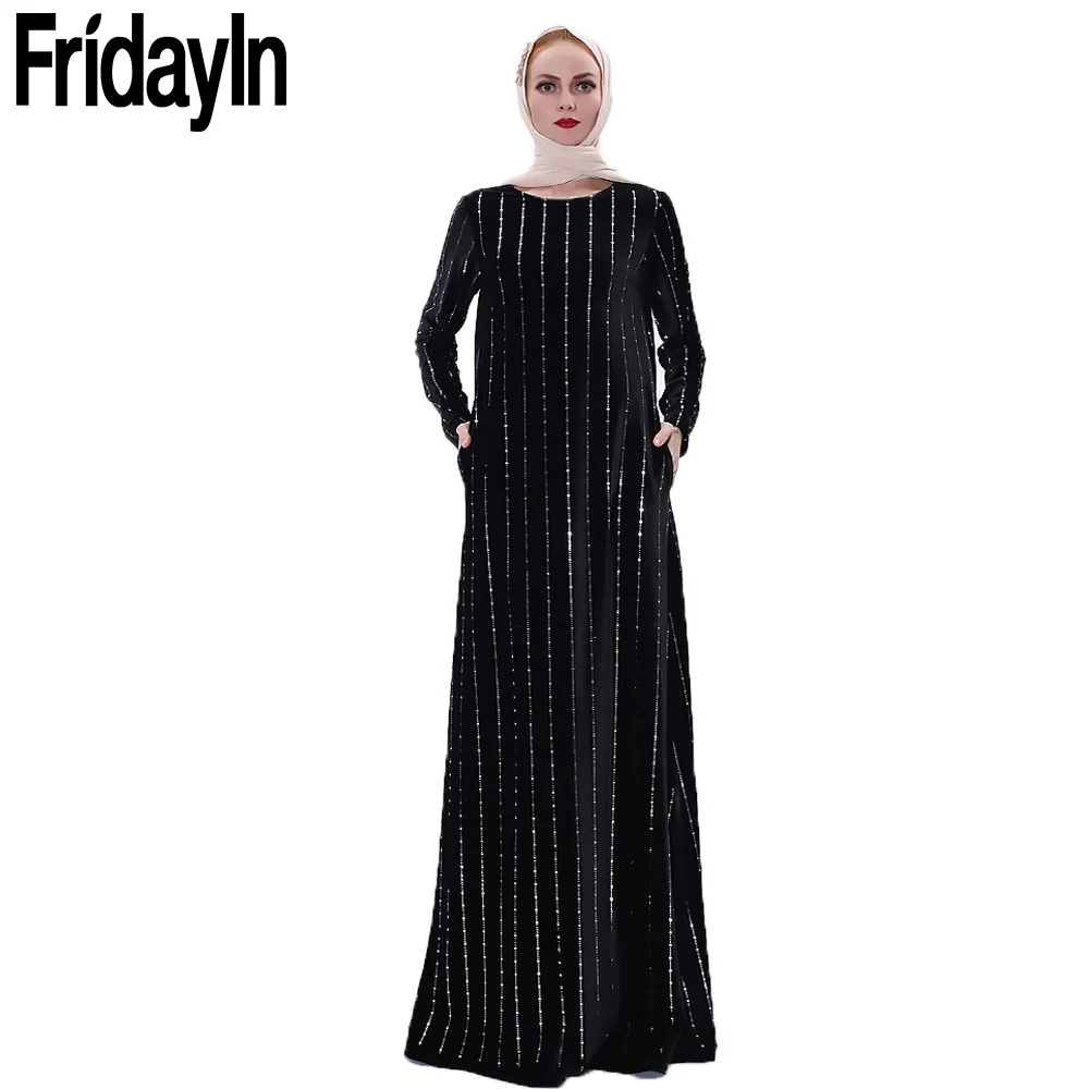 

Зимнее платье-макси Fridayin, модный однотонный элегантный облегающий пуловер с круглым вырезом, джемпер для молодых женщин, Осень-зима 2021, длин...