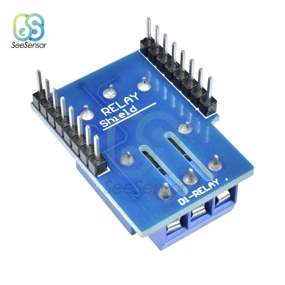 Wemos D1 Мини Релейный Щит один канал для релейный модуль Arduino ESP8266 макетная плата 1