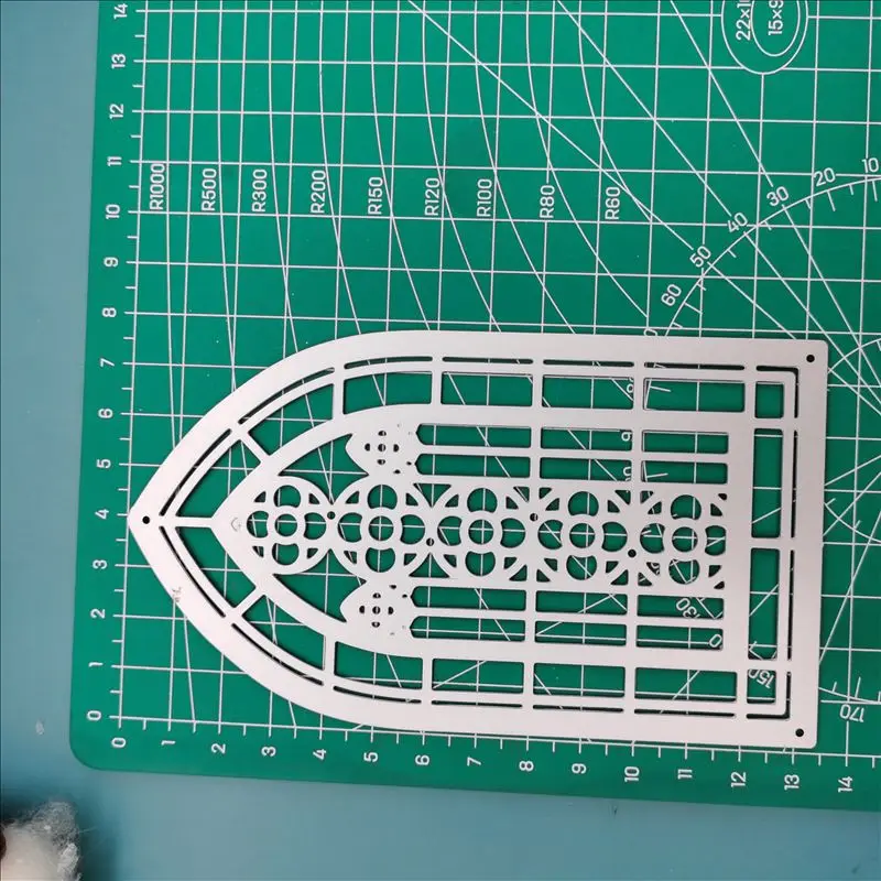 Винтажные оконные металлические резные штампы 2020 для DIY скрапбукинга выбивая