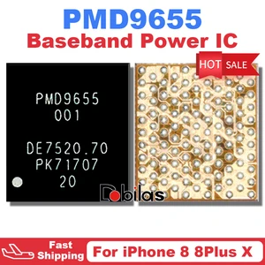 10pcslot pmd9655 001 for iphone 8 8plus x baseband power ic bga replacement parts mobile phone integrated circuits chipset chip free global shipping