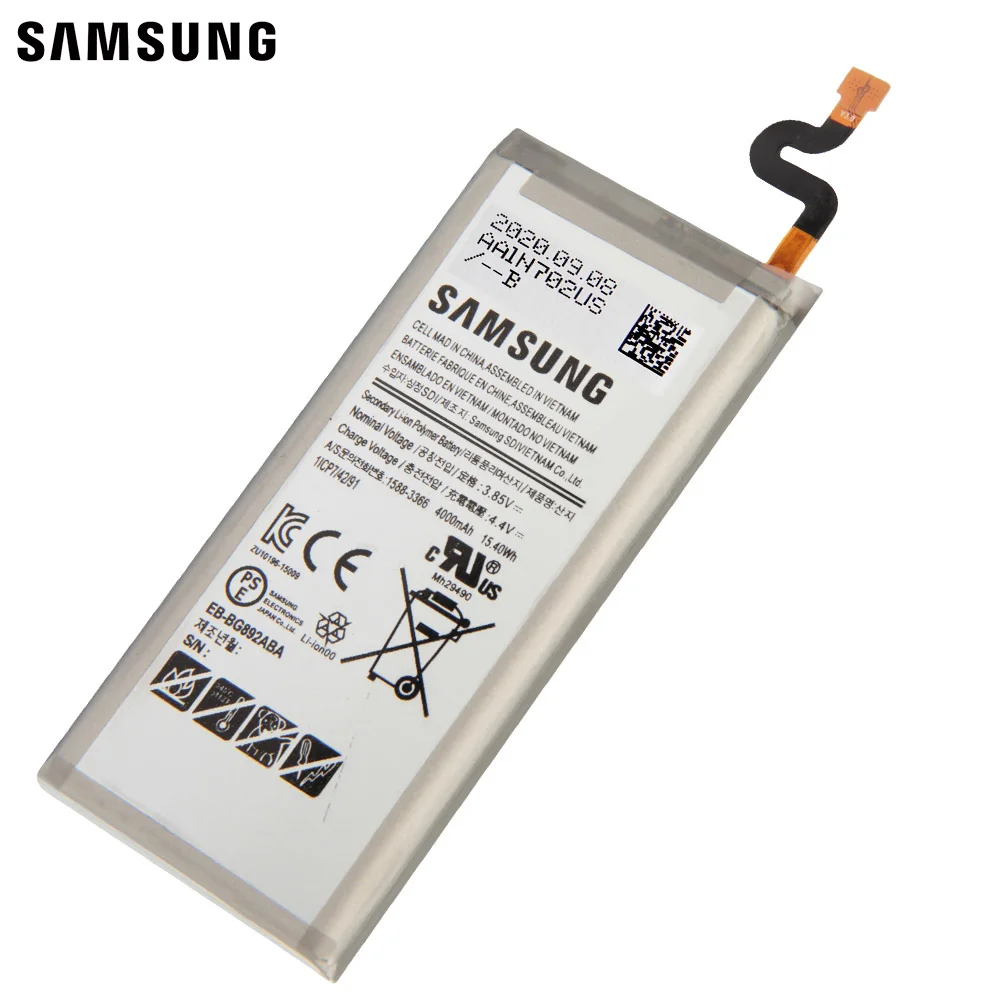 Оригинальная запасная аккумуляторная батарея для Samsung Galaxy S8 Active телефона 4000