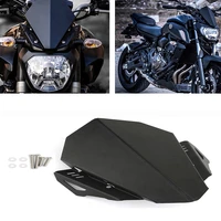 1 pcs motorcycle windshield for yamaha mt 07 fz 07 2018 2019 2020 motorcycle deflector cnc windshield windscreen cover