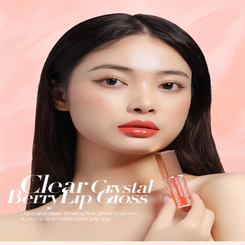 

1PC Moisturizing Gloss Plumping Lip Gloss Lip Plumper Makeup Glitter Nutritious Liquid Lipstick Nature Mineral Oil Clear TSLM1