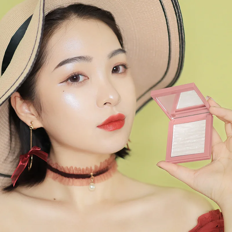 Профессиональный Хайлайтер для макияжа мерцающая пудра палитра контур лица