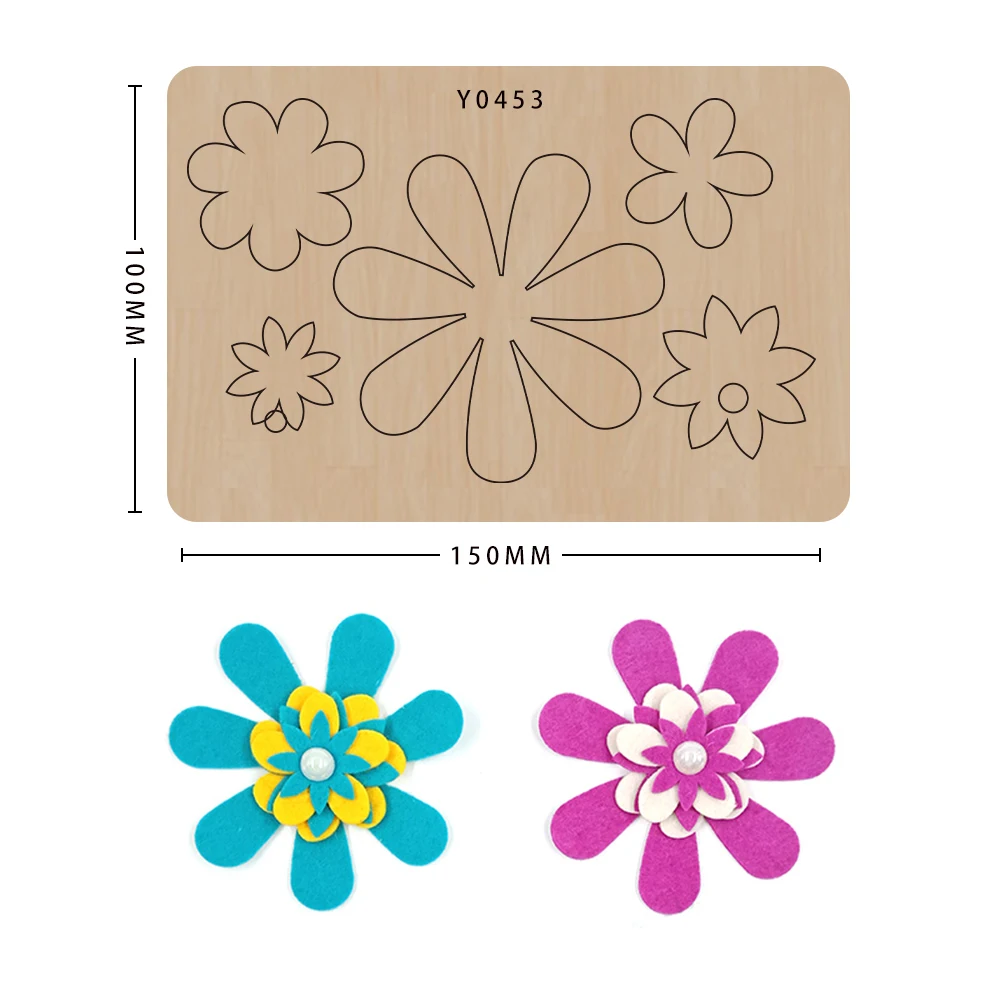 

Новые высекальные штампы, Деревянный Цветочный нож, создание формы, Декор, штампованные шаблоны, подходящие для обычной высечки