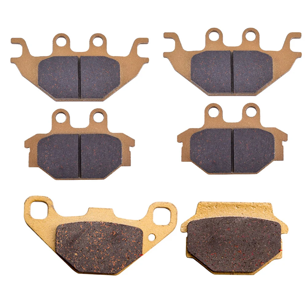 

500cc 600cc Motorcycle Front and Rear Brake Pads Set For AEON Overland 600 Quad 2010-2011 For CECTEK 500 EFI Gladiator 2009-2010