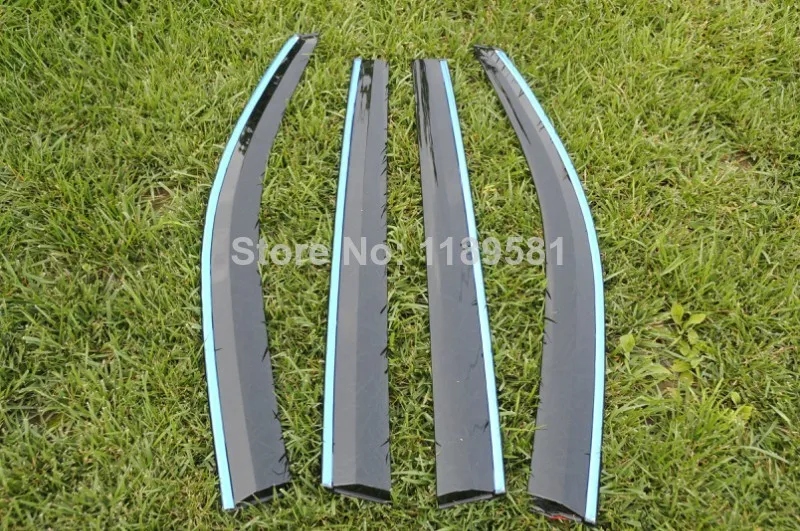 Пластиковый Наружный козырек тенты на окна защита от солнца дефлектор для Mazda 6 M6