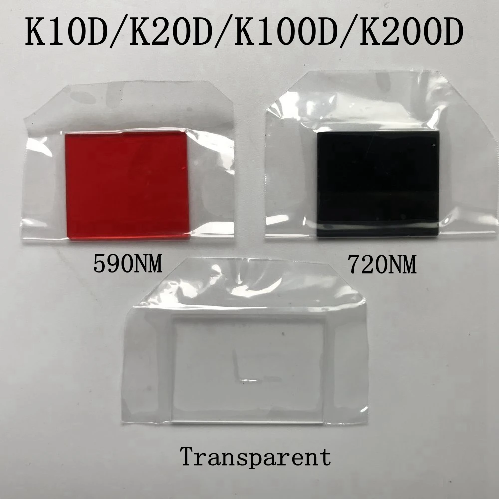 

For Pentax K20D K-20D CCD CMOS Image Sensor Infrared IR Filter Refit 590NM 680NM 720NM 850NM Transparent