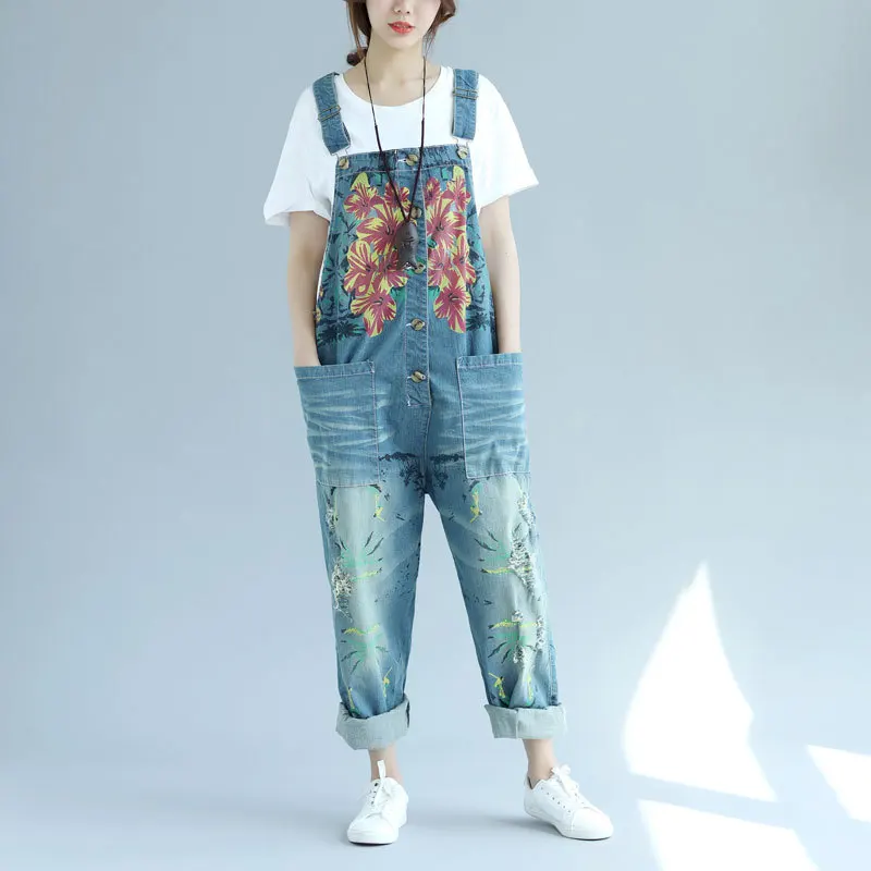 Повседневные Комбинезоны в стиле бойфренда зимние штаны с вышивкой узкие джинсы
