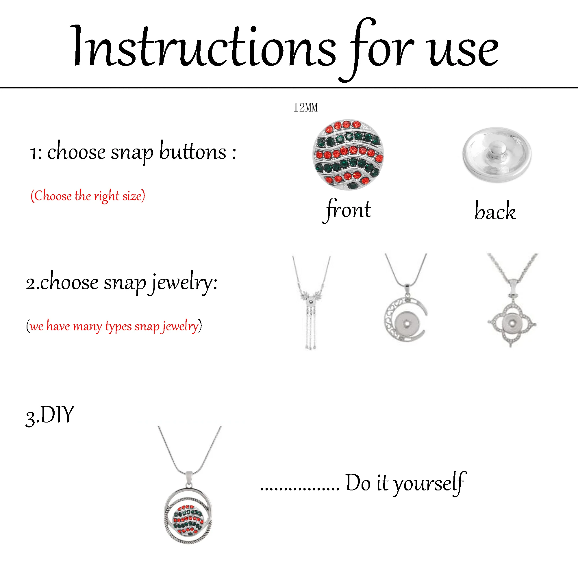 18 мм 20 кнопки ювелирные изделия подходят для женщин DIY Имбирные изменить цвет на