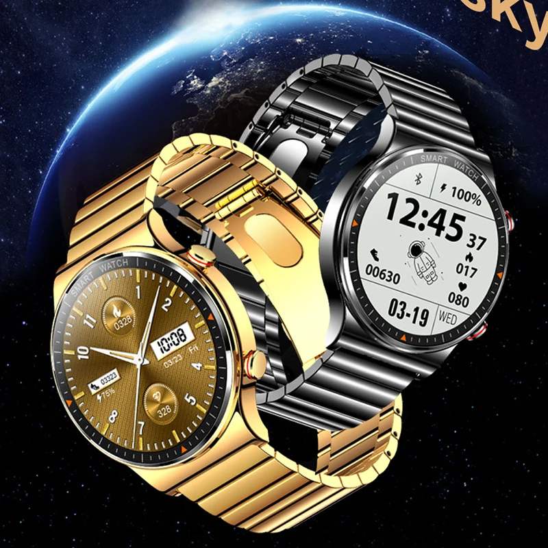 music player smart watch men bluetooth call waterproof sport watch fitness smartwatch download music1g ram for android ios phone free global shipping