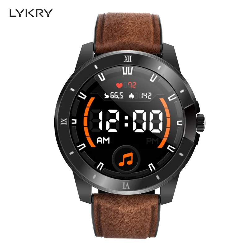 Смарт часы LYKRY MX12 для мужчин и женщин водонепроницаемость IP68 256 м музыкальный
