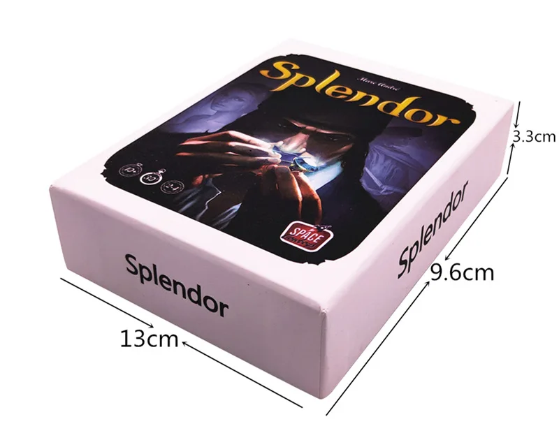 Splendor настольная игра полная английская версия картонная коробка вложения и