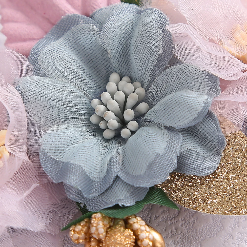 

Flower Headbands For Girls Floral Nylon Elastic Princess Hairband Baby Headband Fashion Kids Headwear Newborn Hair Accessories