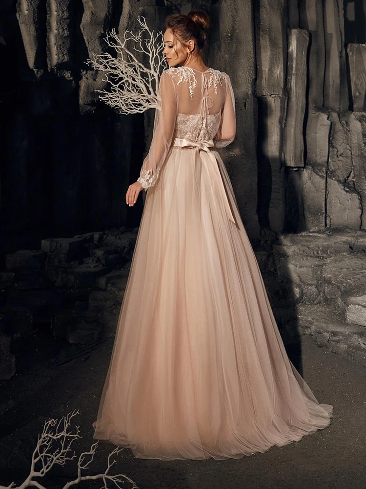 

BAZIIINGAAA Simple Wedding Dress Lace Little Beading Strapless Dress Luxury Wedding Gowns Bridal Can Be Washed Bride Dresses