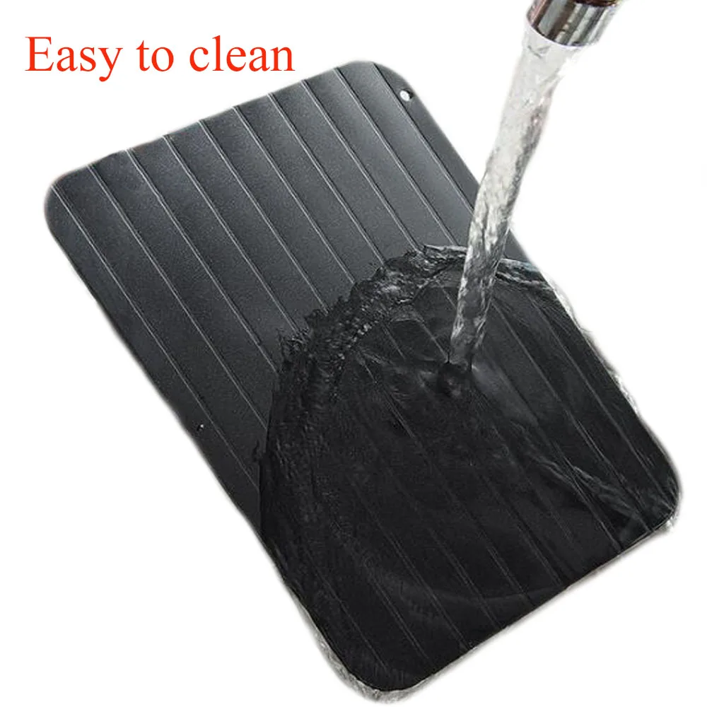 Лоток Magic Fast разморозки металлическая пластина поднос для безопасное быстрое