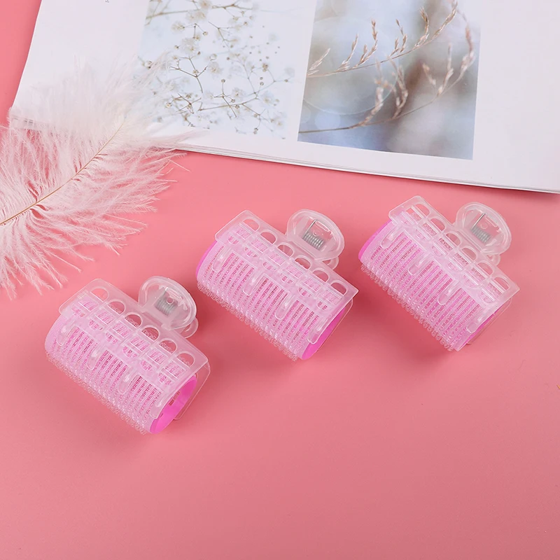 3 шт. сделай сам розовый парикмахерский инструмент для завивки волос укладки 6*6 5*3