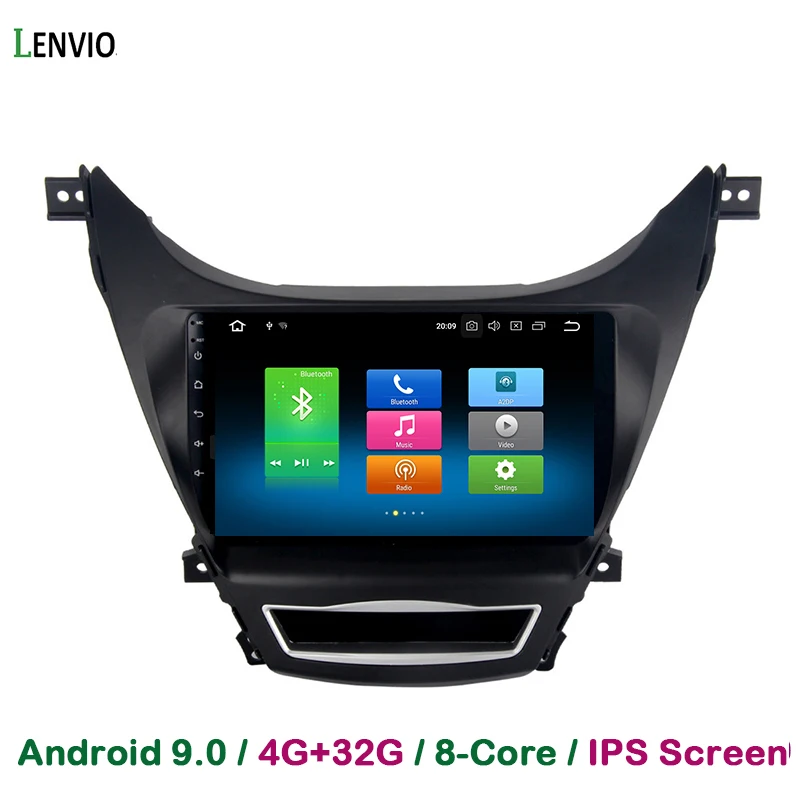 Автомобильный DVD плеер Lenvio 4 Гб ОЗУ 32 ПЗУ Восьмиядерный процессор Android 9 0 GPS