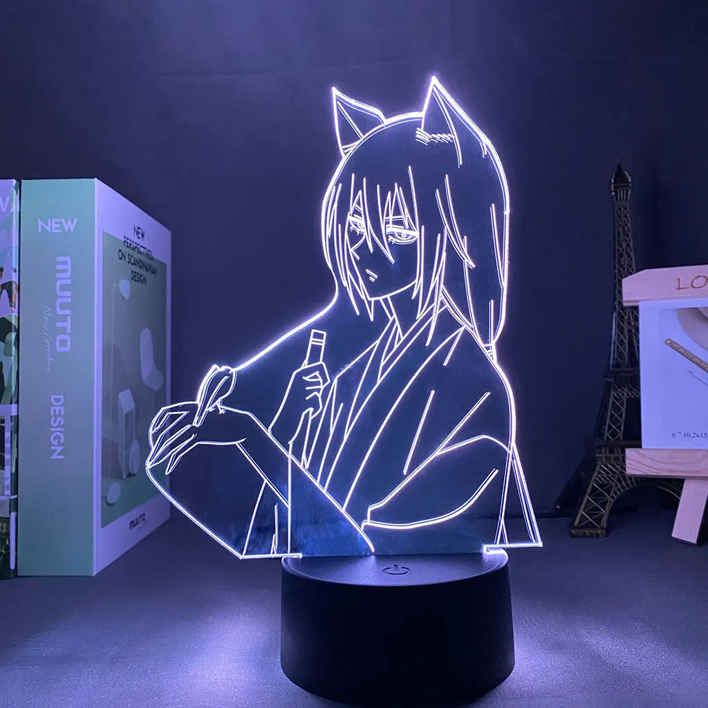 Аниме-украшение дневное освещение портативное декор комнаты Подростковая лампа