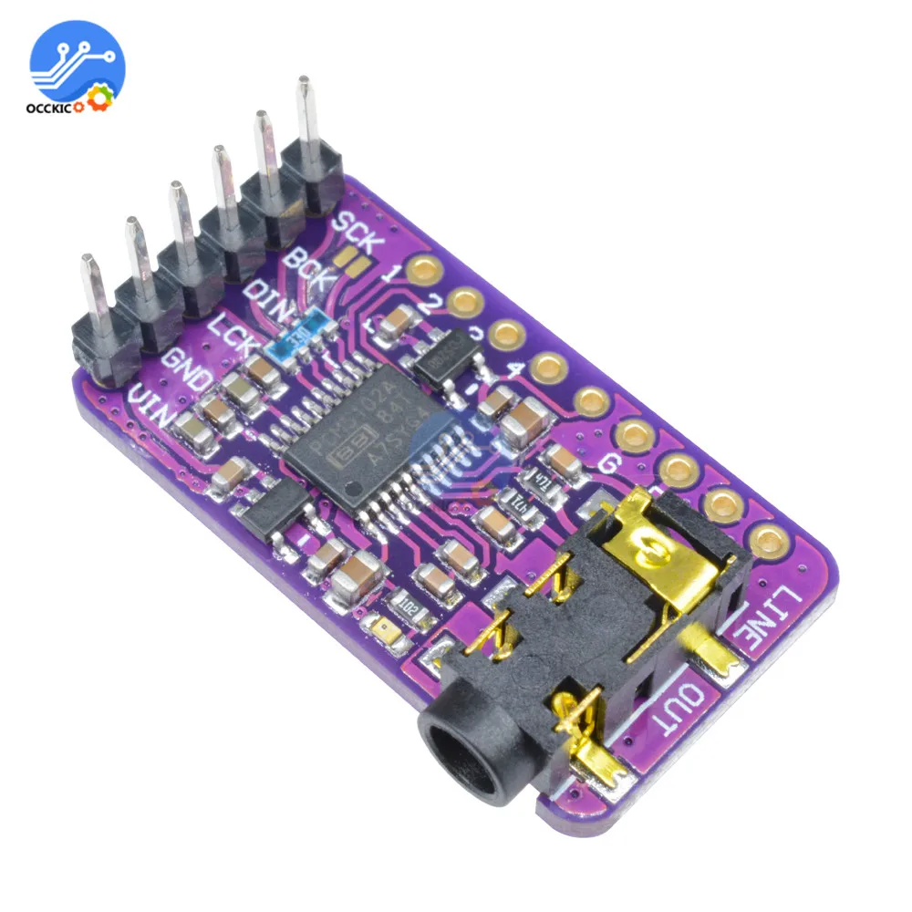 PCM5102 декодер плата GY-PCM5102 интерфейс ies динамик аудио звуковая плата усилитель плеер модуль ЦАП для Raspberry