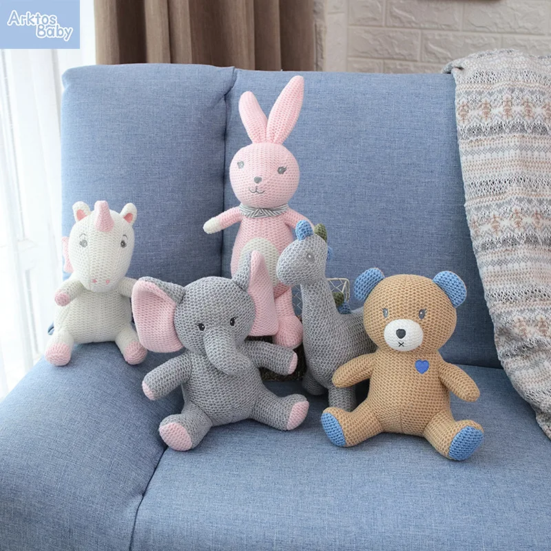 

Doll Stuffed Toys Plush Animals Dinosaur Unicorn Soft Baby Boy Kids Toys for Children Girls Boys Kawaii Mini Angela Rabbit