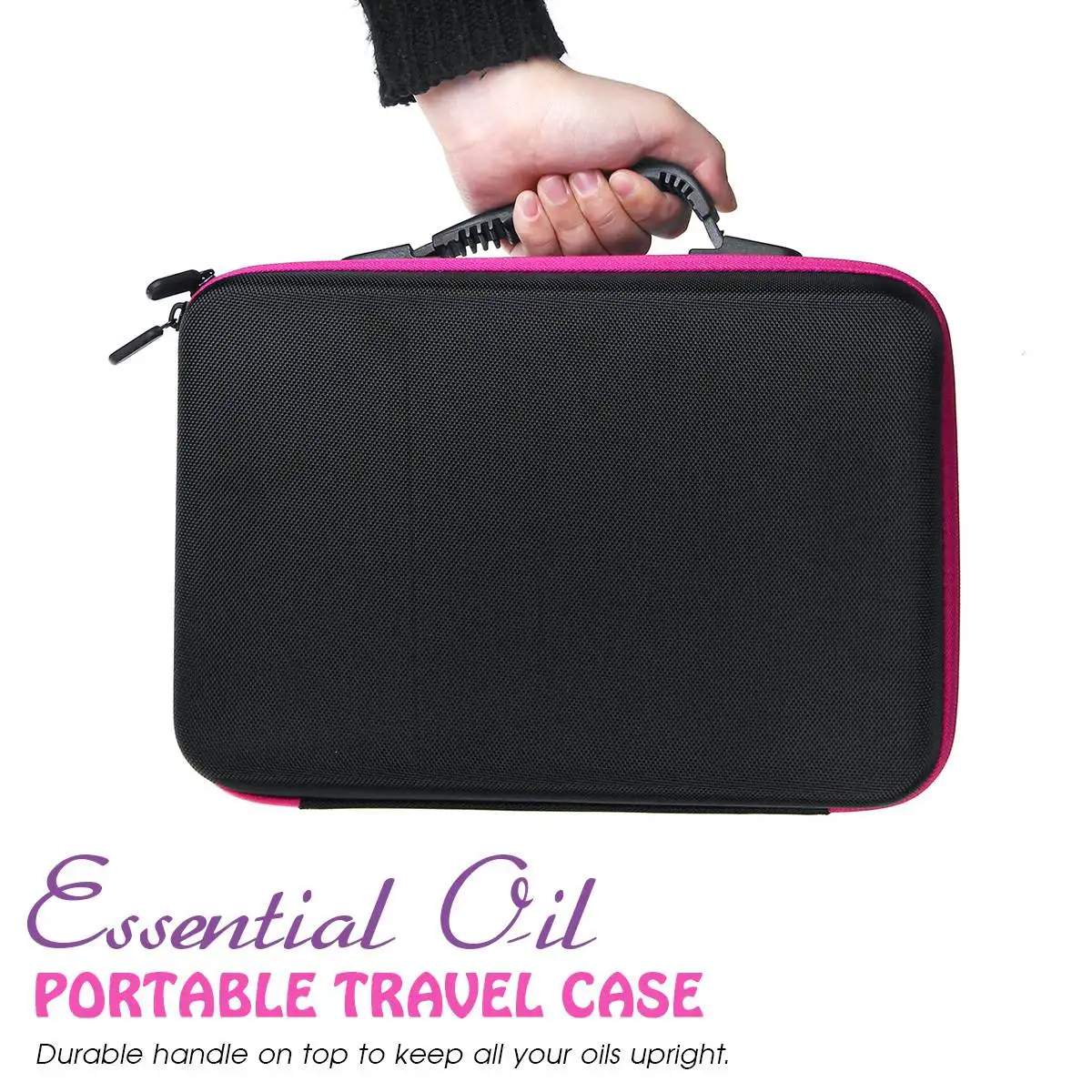 10ml/15ml 60 Bottles Essential Oil Case Collecting Bags Travel Portable Carrying Cases Nail Polish Storage Bag | Дом и сад