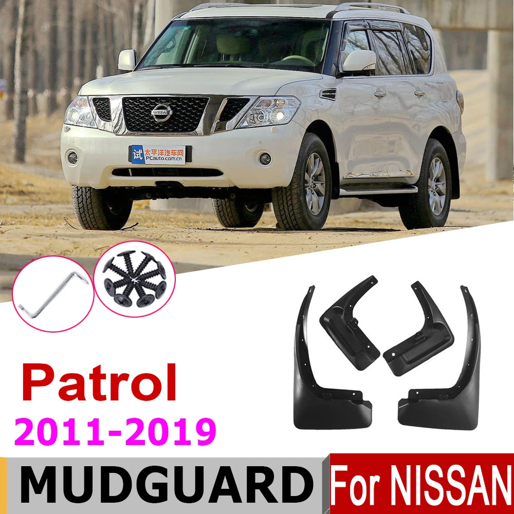 Брызговик для Nissan Patrol Y62 2019 ~ 2011 крыло брызговик щиток Брызговики аксессуары