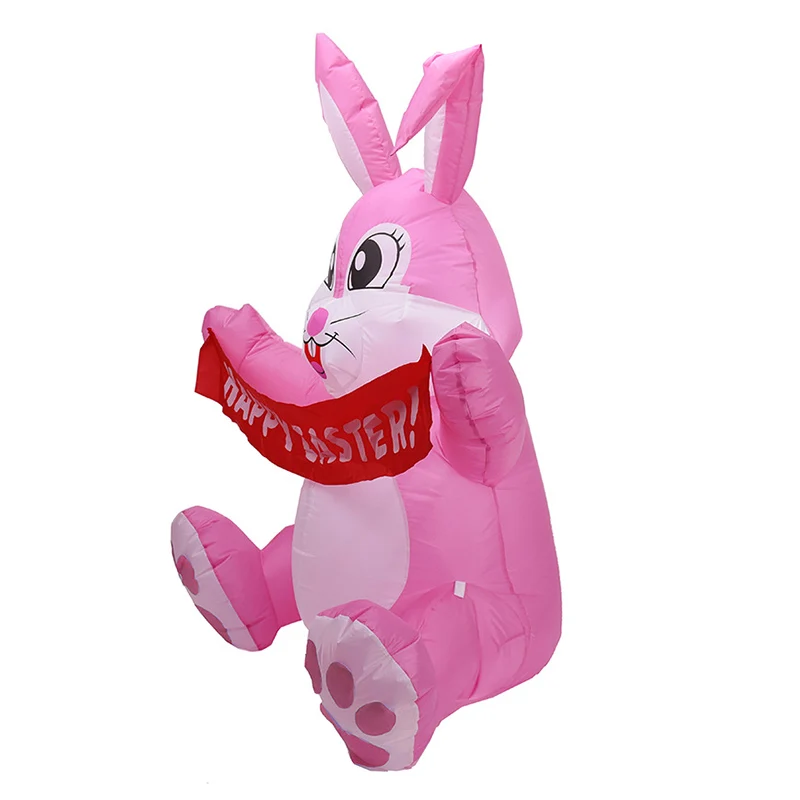 

59FT Tall Easter Inflatable Bunny Giants Rabbit With LED Lights For Outdoor Indoor Easter Holiday Party Ornaments Decoration JU8