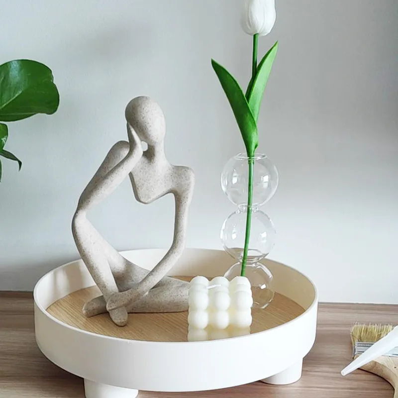 Металлический поднос для ювелирных изделий из АБС-пластика в скандинавском