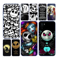 for xiaomi redmi note 4 4x 5a 5 6 7 8t 8 9t 9s 9 10 10s prime pro max soft tpu nightmare christmas jack transparent phone case
