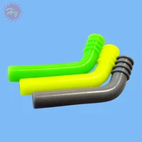 1 pc engine exhaust pipe silicone end deflector exhaust extension for nitro rc model car hsp himoto hpi traxxas losi axial