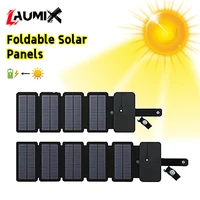 folding 10w solar cells charger 5v usb output devices solar energy portable solar panels for electronic equipment phones