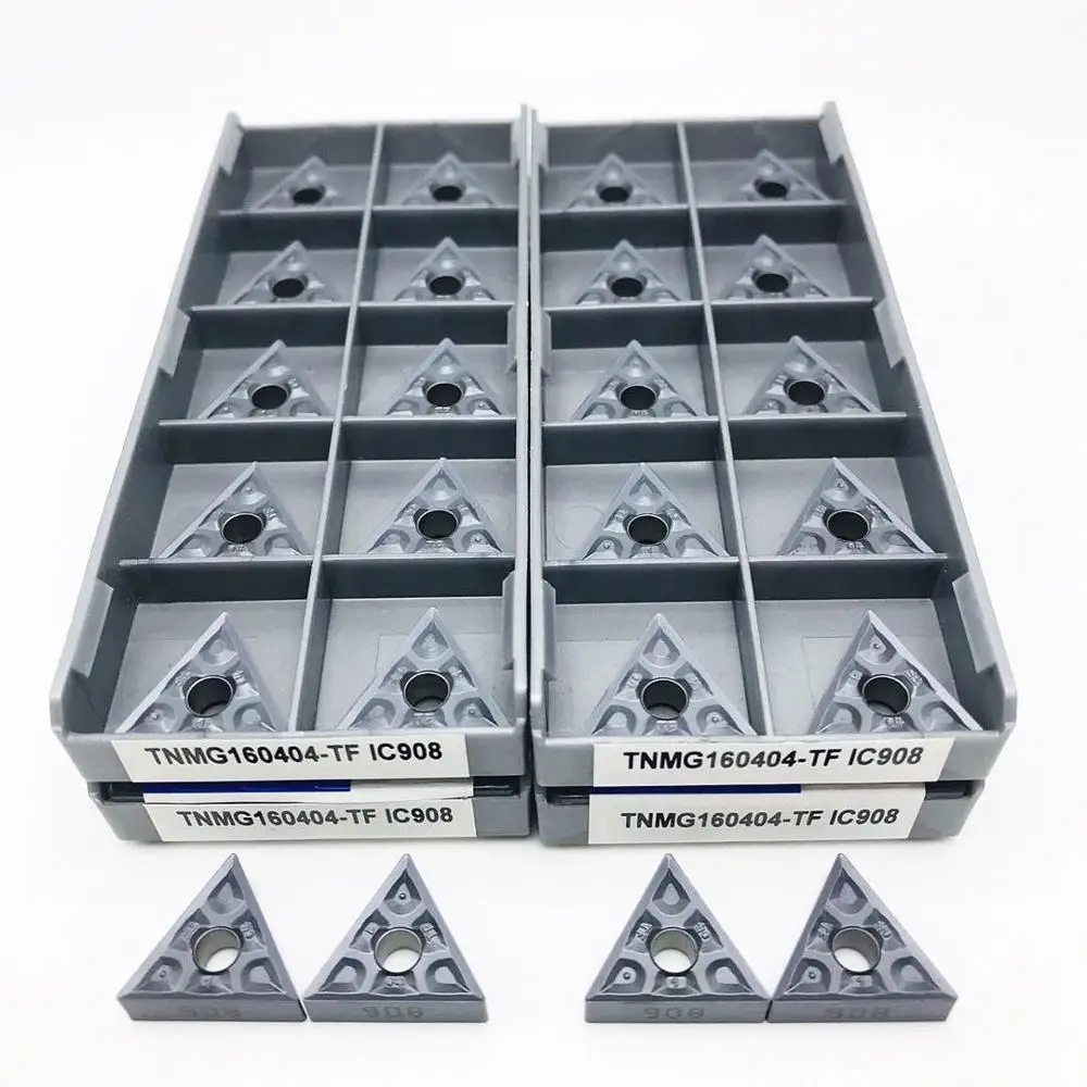 

TNMG160408 TF IC907 IC908 external turning tool carbide insert TNMG 160408 lathe tool parts turning insert TNMG turning tool