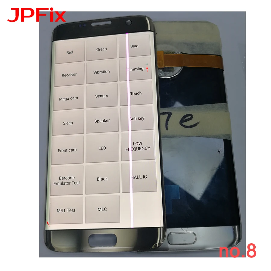 JPFix AMOLED для Samsung Galaxy S7 Edge G935FD G9350 G935A LCD сенсорный экран дигитайзер сборка Замена с