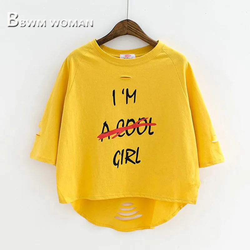 Женская футболка с дырками 4 цвета на выбор весна-лето 2019 | одежда