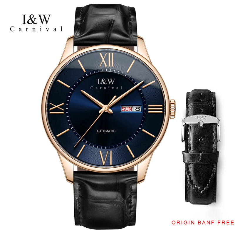 Карнавальные часы для мужчин MIYOTA механизм автоматические Модные Механические