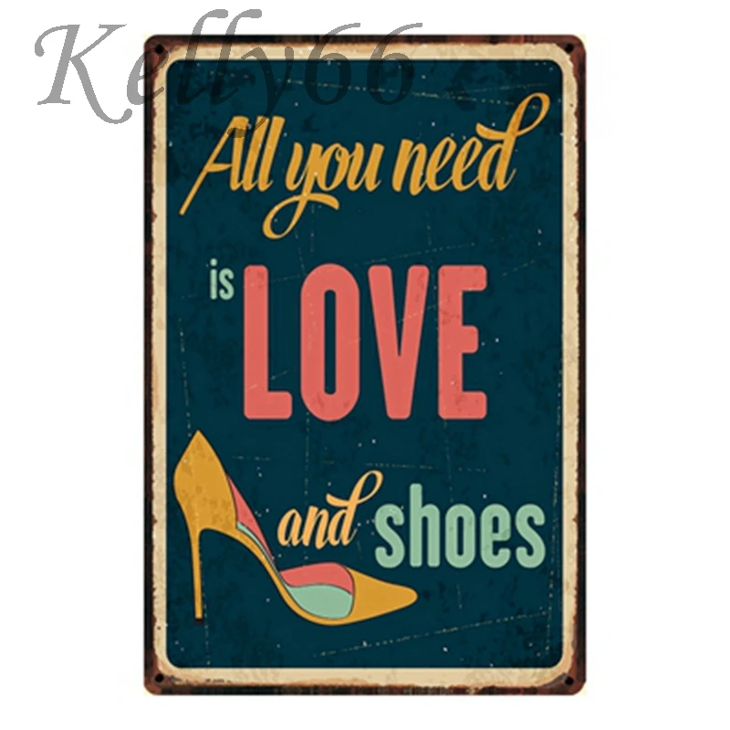 

Quote Motivational Vintage Metal Sign Poster Home Decor Bar Wall Claft Art Painting 20*30 CM Size y-1185