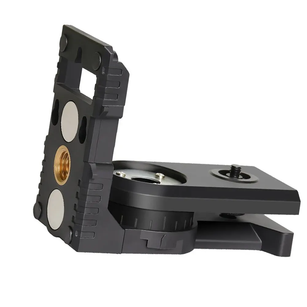 

L-shape Laser Level Adapter Adjustable Level Bracket Pivoting Base Multifunctional Pivoting Base for Wall Ceiling Mount